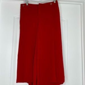 Anthropology wide leg cropped pants in size 4